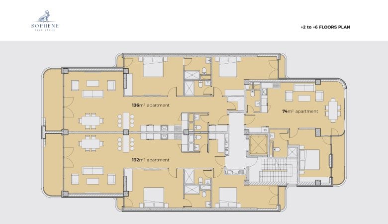 Floor +2 to +6